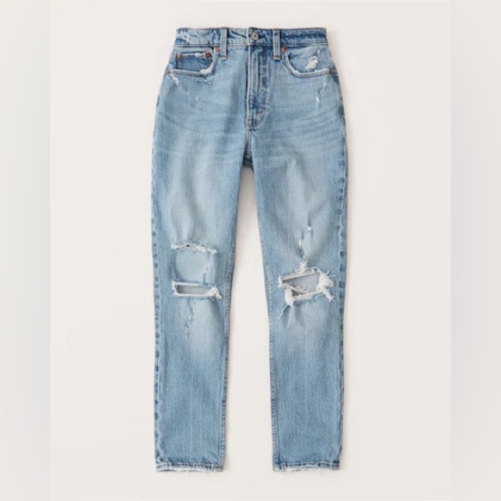 Abercrombie Women’s Curve Love High Rise Skinny Jeans Size 27/4R